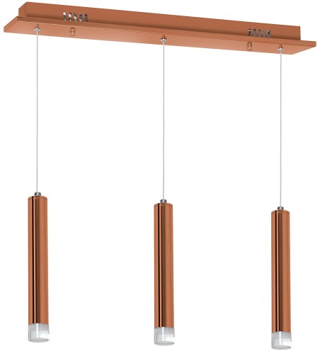 Milagro COPPER lampa wisząca LED 15W 985
