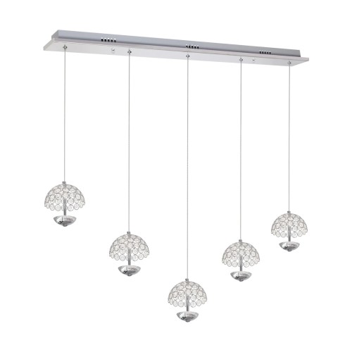 Milagro VENUS 5 zwis Led - Żyrandol/lampa wisząca LED 25 W 317