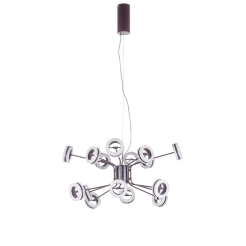Italux Metis LED lampa wisząca 16-punktowa AD16002-16A COFFEE AD16002-16A COFFEE