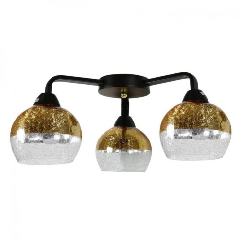 Candellux Cromina lampa sufitowa 3-punktowa złota 98-57273 98-57273