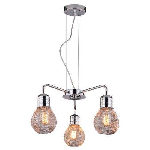 Candellux Gliva lampa wisząca 3-punktowa chrom 33-58539 33-58539