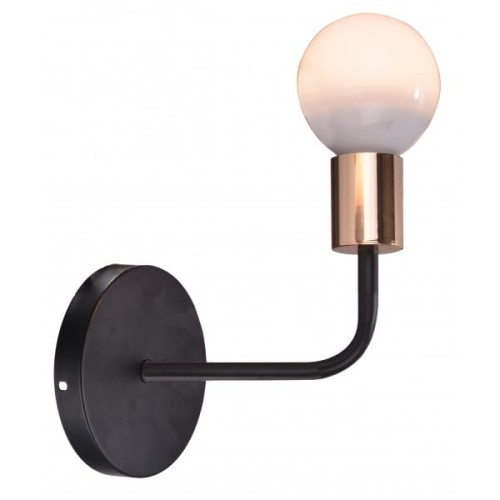 Candellux Kinkiet Spill 1 x 60 W E27 czarny 21-56528