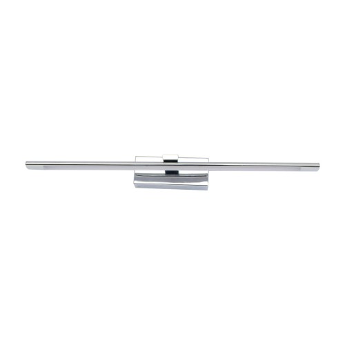 Italux Minimalistyczny kinkiet podłużny lampa ścienna Clara 1x12W LED chrom MB14408-01L CH - opakowanie zastępcze - towar pełnowartościowy