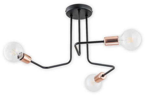 LEMIR Pixi lampa wisząca 3-punktowa O2743 W3 CZA