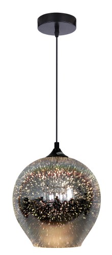 Candellux LAMPA wisząca GALACTIC 31-51295 szklana OPRAWA zwis galaktyka multikolor