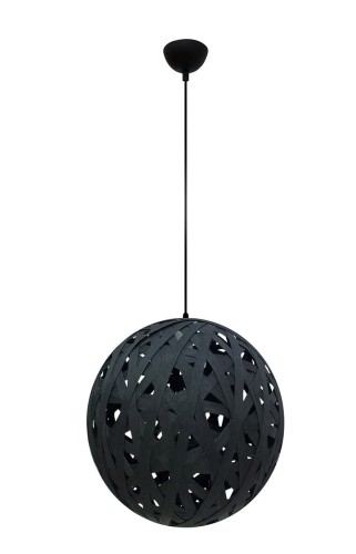 Candellux LAMPA wisząca FRIDA 31-51134 kulista OPRAWA zwis kula ball czarna