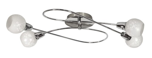 Candellux AVILA LAMPA SUFITOWA PLAFON 4X40W E14 SATYNA