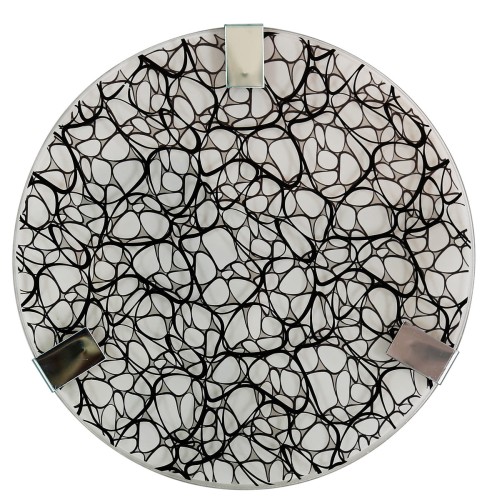 Candellux Kinkiet LAMPA ścienna FIERA 13-30412 szklany plafon okrągła OPRAWA suf