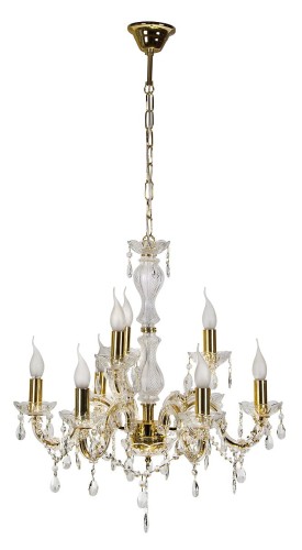 Candellux 38-94653 MARIA TERESA ZWIS 8X40W E14 ZŁOTY