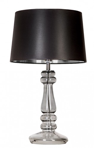 4concepts Lampa stołowa PETIT TRIANON TRANSPARENT BLACK L051361262