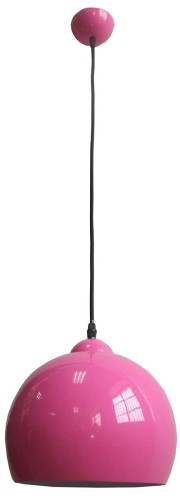 CANDELLUX Lampa wisząca STUDENT 1x60W E27 Malina (CAN-31-96671)