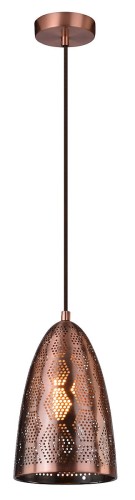 Candellux Lampa wisząca 1 pł Sfinks miedziany E27 1x60W 31-43313 c_31-43313 (c_31-43290)