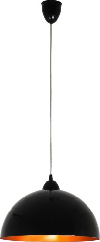 Nowodvorski LAMPA wisząca OPRAWA metalowa NAD stół HEMISPHERE S 4840 złoty Czarny