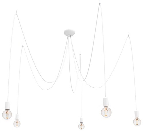 Nowodvorski Lampa wisząca SPIDER WHITE 5 by (9744)
