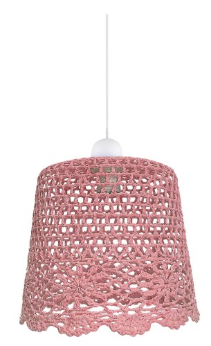 Candellux Lampa wisząca Nonna 1x60W Różowy (31-38487)