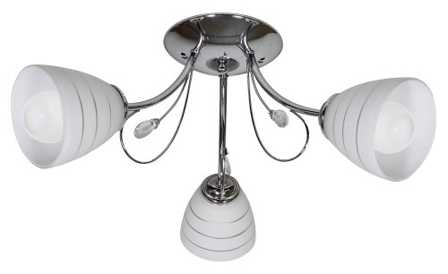 Candellux Lampa sufitowa SIMPLI 3x40W Chrom 33-63847