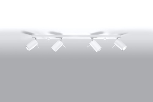 Sollux Lighting Plafon RING 4L biały