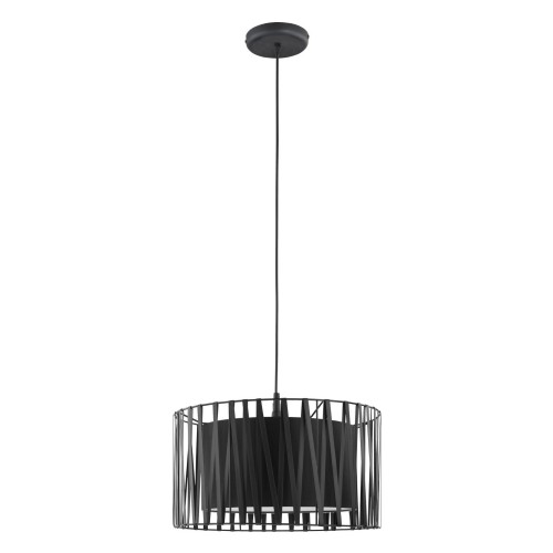 TK Lighting Zwis sufitowy nowoczesny 1pł HARMONY BLACK 1654 TKL1654