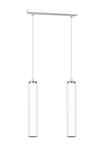 Emibig Luna lampa wisząca 2-punktowa biała 955/2 955/2