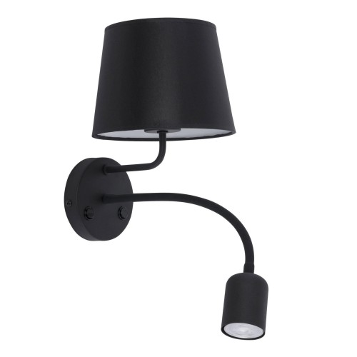 TK Lighting Maja kinkiet 2-punktowy czarny 2537 TK2537