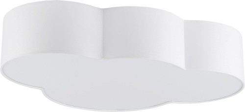 TK Lighting Plafon sufitowy Cloud, biały, 4x60 W