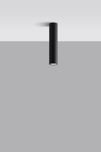 Sollux Lighting Plafon LAGOS 30 czarny