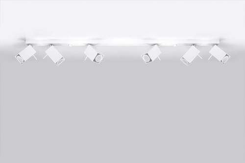 Sollux Lighting Lampa plafon Merida 6L, biała, 6x40 W SL.0464