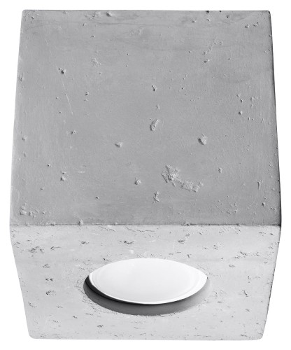 Sollux Lighting Plafon QUAD beton