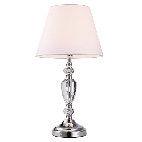 Cosmo Light INSP. MONACO T01885WH Lampa stołowa 47 cm chrom T01885WH