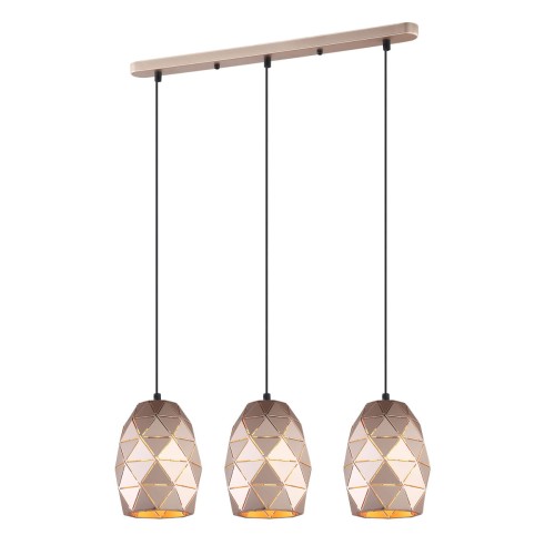 Italux Lampa wisząca Harley MDM-3480/3 GD)