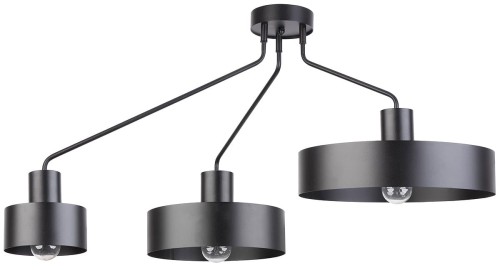 Sigma Jumbo lampa sufitowa 3-punktowa czarna 31533 31533