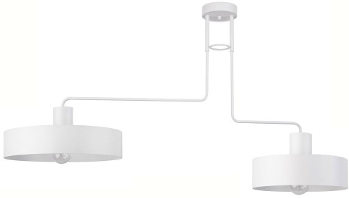 Sigma Vasco lampa sufitowa 2-punktowa biała 31552 31552