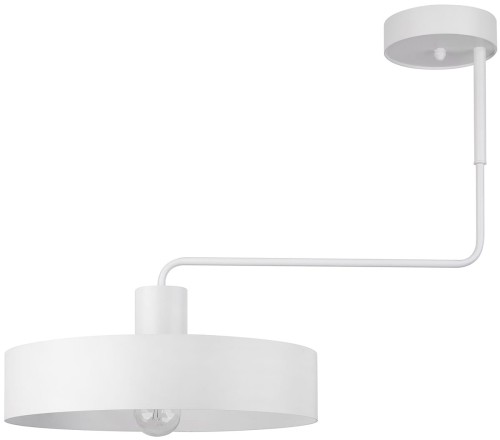 Sigma Vasco lampa sufitowa 1-punktowa biała 31550 31550