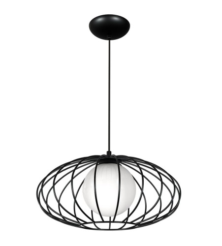 Milagro Kronos lampa wisząca 1-punktowa czarna MLP 4422 MLP 4422