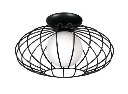 Milagro Kronos lampa sufitowa 1-punktowa czarna MLP 4425 MLP 4425