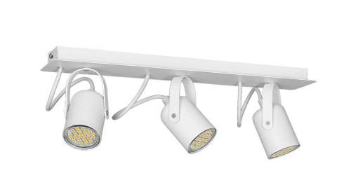 Milagro Plafon LAMPA sufitowa PICO 991 regulowana OPRAWA listwa biała 991