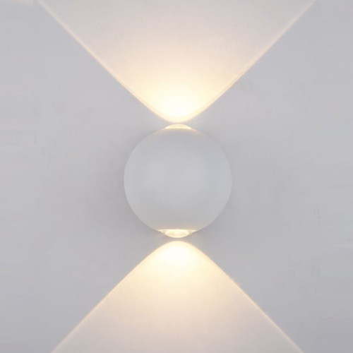 Italux Kinkiet Carsoli PL-308W oprawa ścienna 2x4W LED biały