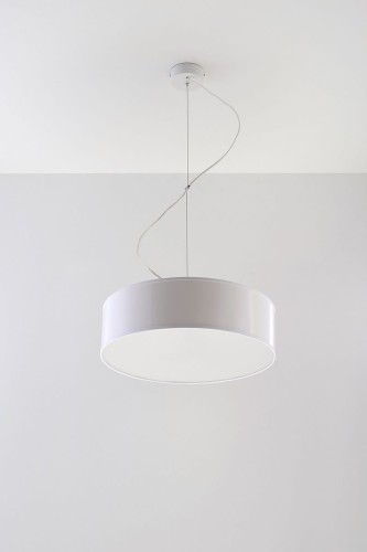 Sollux Lighting Lampa Wisząca Arena biała mała - SL.0117
