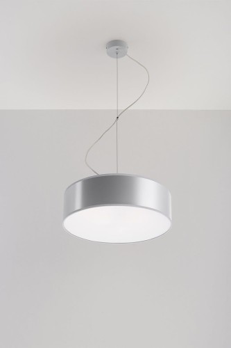 Sollux Lighting Lampa Wisząca Arena szara mała - SL.0116