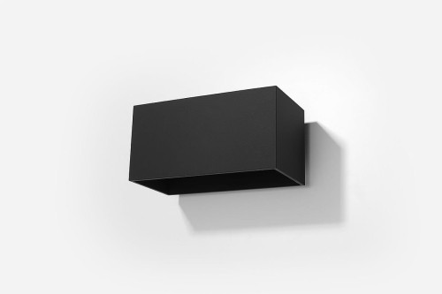 Sollux Lighting Kinkiet QUAD MAXI czarny DEEP SPACE