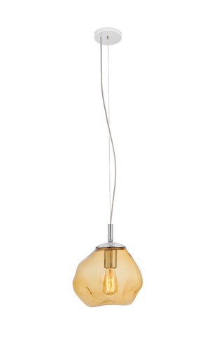 Kaspa Lampa wisząca Avia S bursztynowa 10416115