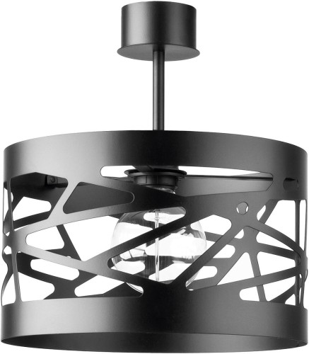 Sigma Plafon MODUŁ FREZ czarny nowoczesny 31233