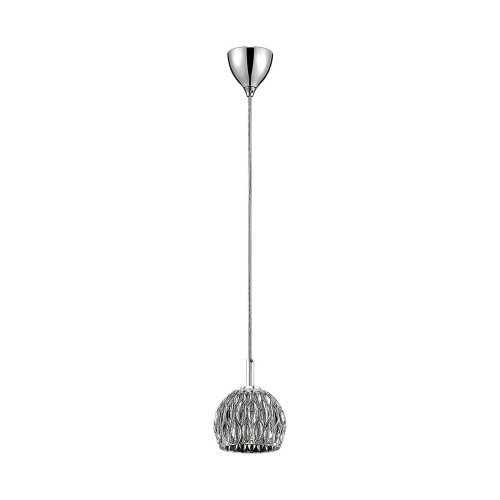 Zuma Line LAMPA wisząca AURELIA P0404-01A-F4AC szklana OPRAWA zwis kula ball przezroczysta