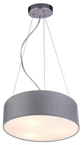 Candellux Lampa wisząca Kioto 3 x 40 W E27 jasnoszara 31-67722