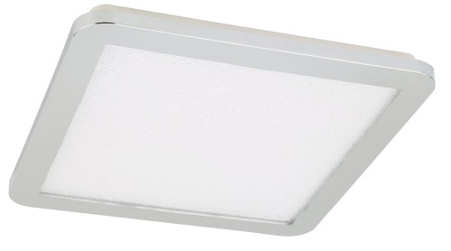 Candellux Plafon LAMPA sufitowa NEXIT 10-66800 kwadratowa OPRAWA do łazienki LED 24W natynkowa IP44 chrom 10-66800