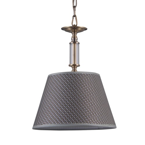 Italux Zanobi PND-43272-1 Lampa wisząca zwis oprawa 1x40W E14 brąz antyczny