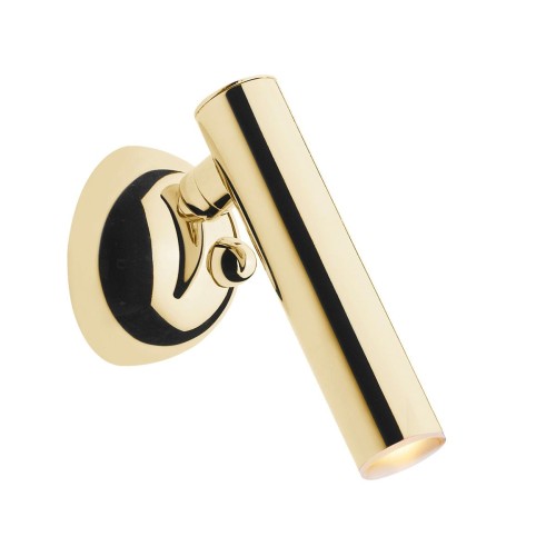 Loya LED kinkiet (spot) 1-punktowy złoty/french W0461-01A-F7F7