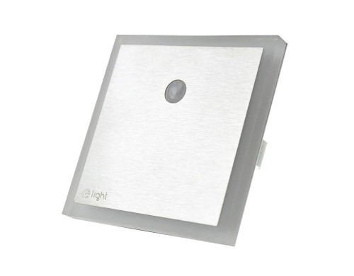 Oprawa LED Evo 1 x 0 6 W biała zimna z czujką 1030
