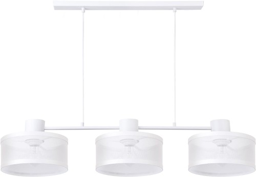 Sigma 3 BONO 31901 biały zwis do salonu potrójna lampa wisząca nowoczesna na 3 żarówki