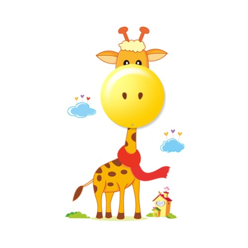 Milagro Kinkiet GIRAFFE ZYRAFA tworzywo sztuczne wielokolorowy ML114